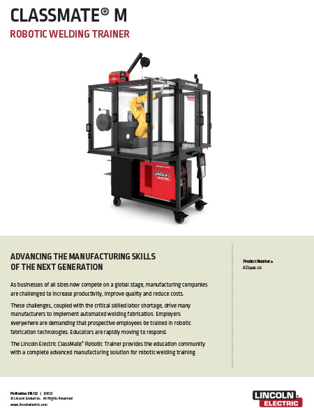 Lincoln Electric ClassMate Robotic Trainer