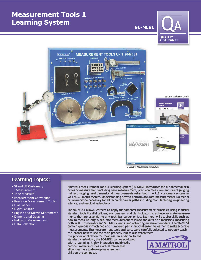 Amatrol Quality Assurance Training | Measurement