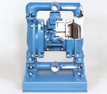 Air Operated Diaphragm Pump Cutaway (Wilden/ARO/Price)