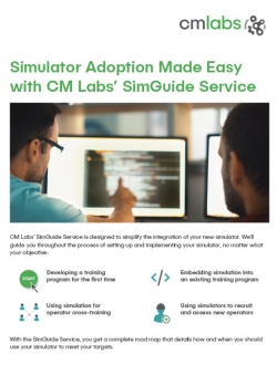 CM Labs Simulators for Operator Training