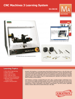 Amatrol CNC Machines Training 96-CNC3D