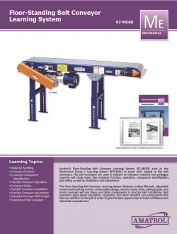 Amatrol Floor-Standing Belt Conveyor Trainer